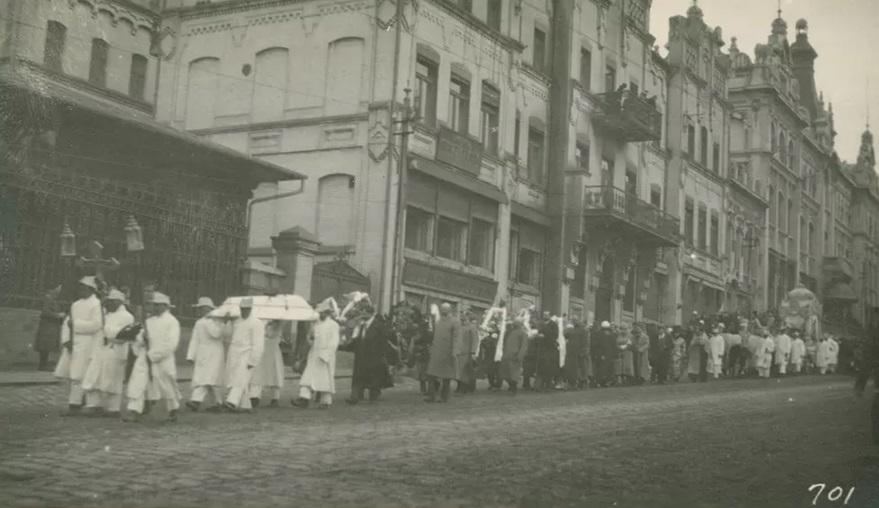 Похороны Приморский край, 1918-1919.jpg